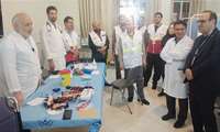 Dr. Nader Tavakoli visited the medical center of Rasul Akram complex